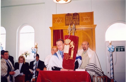 Dedication of our Sefer Torah on 4th May 2003 Dedication of our Sefer Torah on 4th May 2003